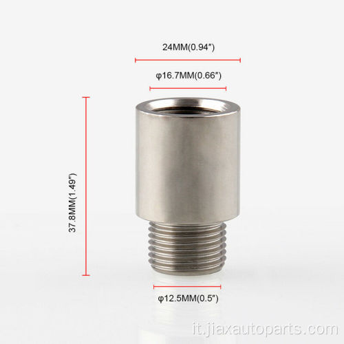 Prolunga per sensore di ossigeno da 38 mm per tutte le auto